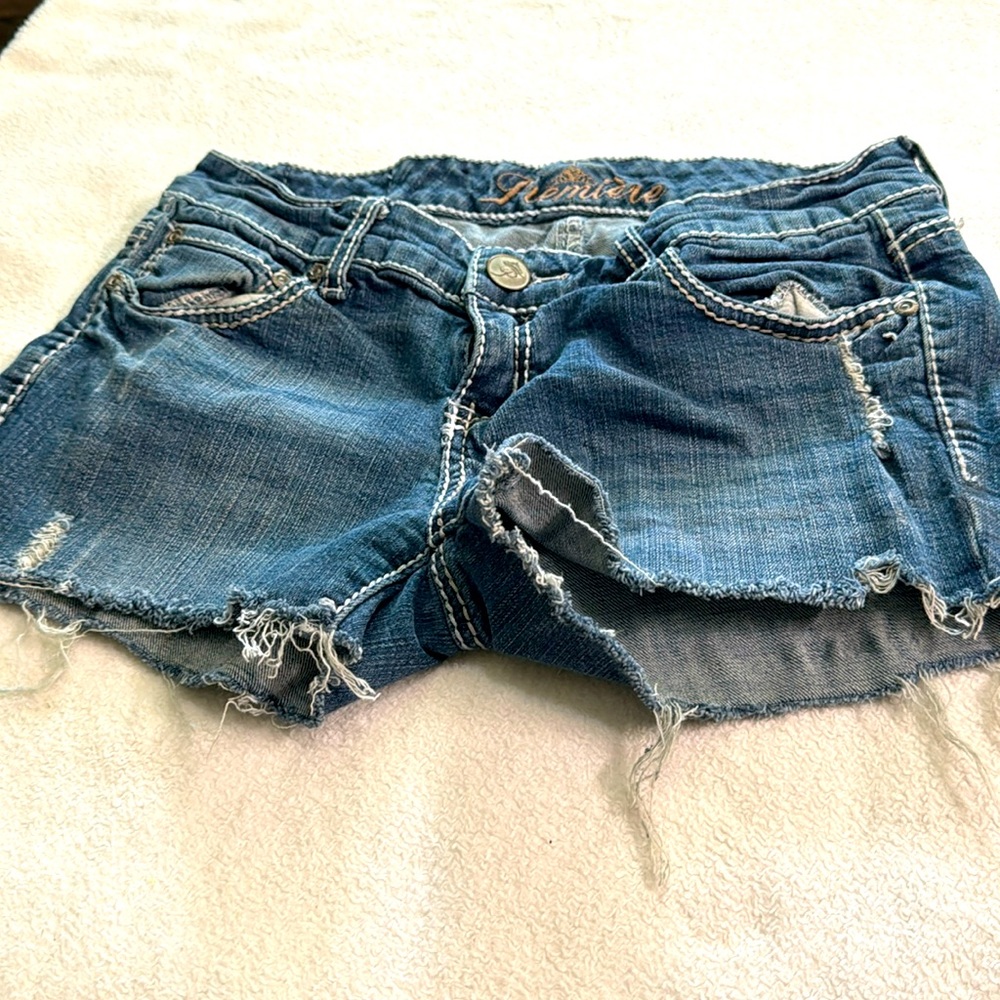 Premiere Blue Jean Shorts Size 5/6